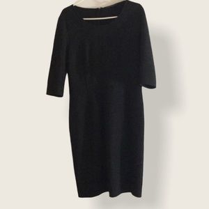 Apostrophe Black Dress